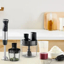Blender ręczny, Quickchef+ HB67G830, 1000W, 20 prędkości, 8w1