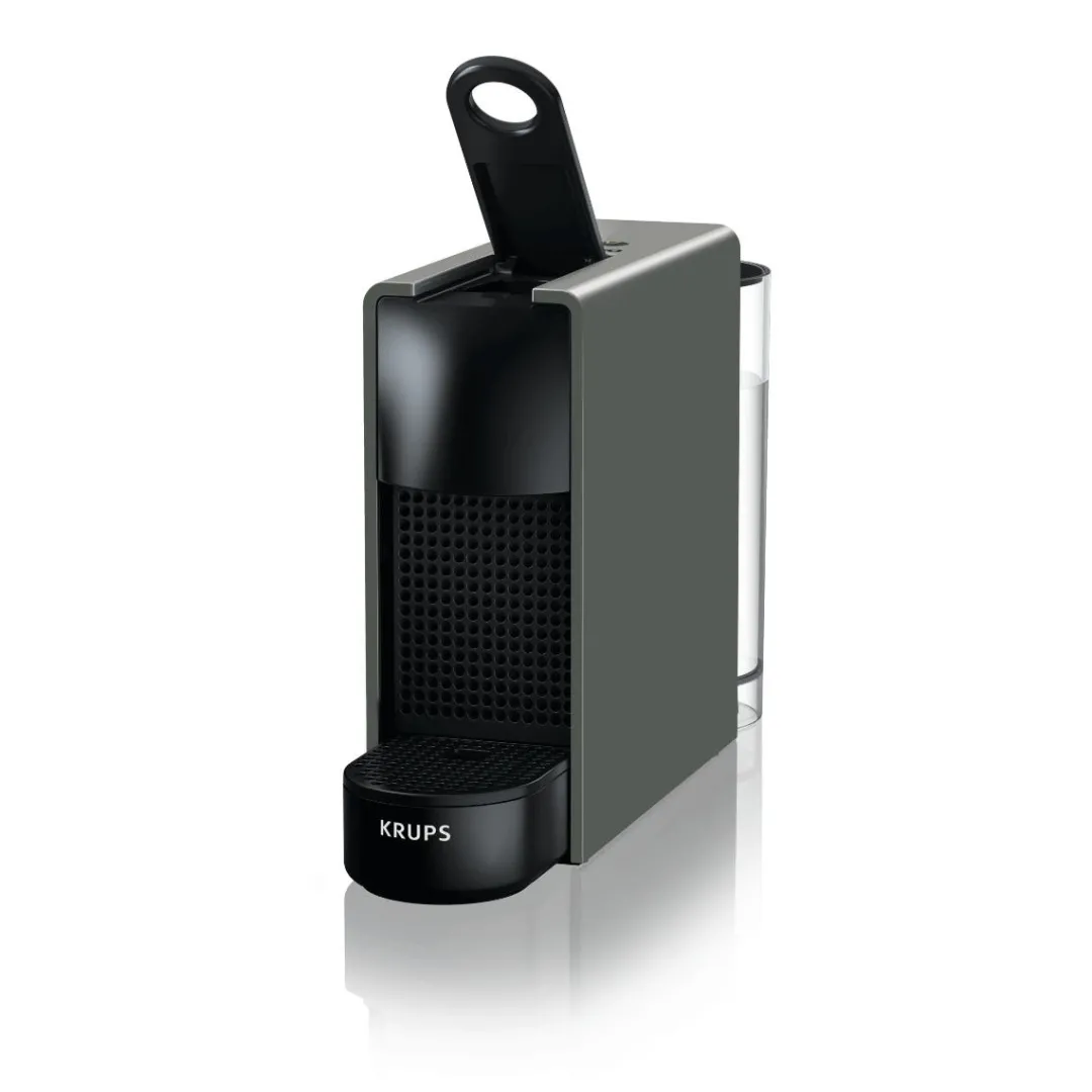Ekspres do kawy kapsułkowy KRUPS NESPRESSO XN110B ESSENZA MINI szary