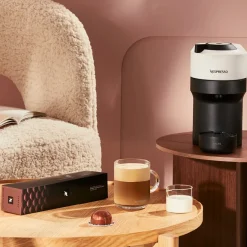 Ekspres kapsułkowy do kawy KRUPS NESPRESSO VERTUO POP XN9201 (biały)