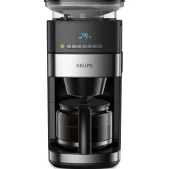 Ekspres przelewowy z młynkiem żarnowo-stalowym KRUPS GRIND AND BREW KM8328