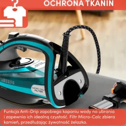 Żelazko parowe Tefal Ultimate Pure 3000W, 250 g/min