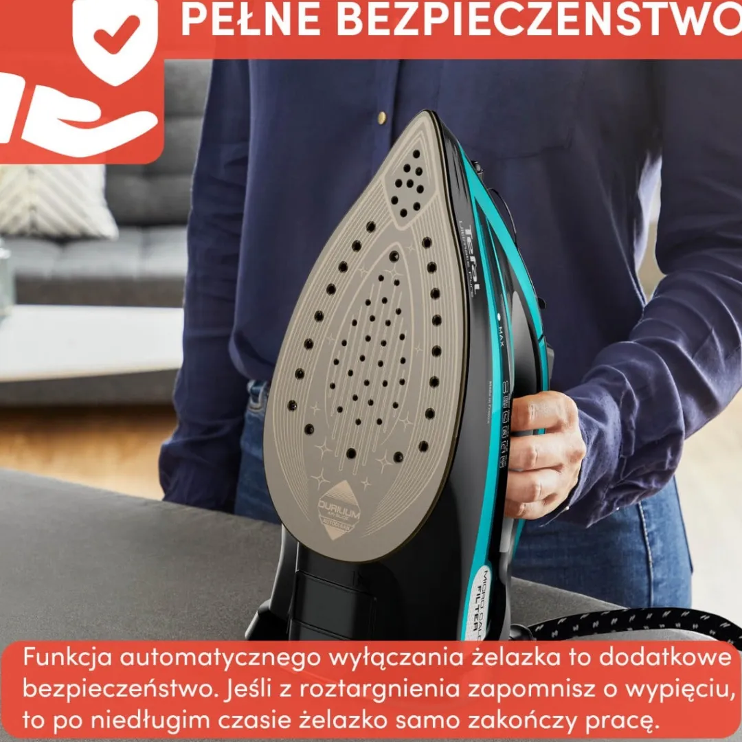 Żelazko parowe Tefal Ultimate Pure 3000W, 250 g/min