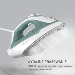Żelazko parowe, Tefal Virtuo 30, 2000 W, prasowanie w pionie