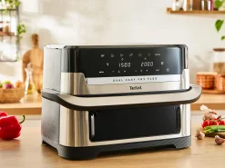Frytkownica beztłuszczowa Dual Easy Fry Flex EY922D, pojemność 9 l, Air Fryer
