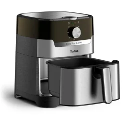 Frytkownica beztłuszczowa, Tefal Easy Fry&Grill EY501D, pojemność 4,6 l, funkcja grilla, Air Fryer