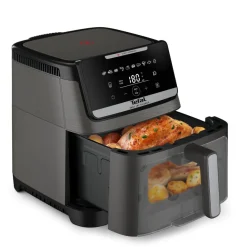 Frytkownica beztłuszczowa, TEFAL Easy Fry Silence EY846H, cicha, pojemność 7 l, Air Fryer