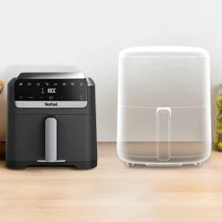 Frytkownica beztłuszczowa, Tefal Easy Fry Mega EY866H, pojemność 7,5 l, panel dotykowy, Air Fryer
