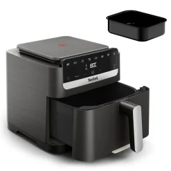 Frytkownica beztłuszczowa, Tefal Easy Fry Mega EY866H, pojemność 7,5 l, panel dotykowy, Air Fryer