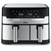 Frytkownica beztłuszczowa, Tefal Dual Easy Fry&Grill EY905D, dwukomorowa, duża, grill, Air Fryer