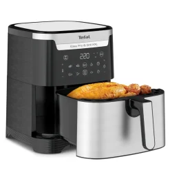 Frytkownica beztłuszczowa, Tefal Easy Fry&Grill XXL EY801D, pojemność 6,5 l, funkcja grilla, Air Fryer