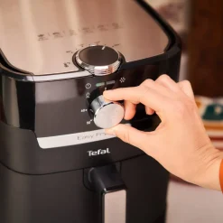 Frytkownica beztłuszczowa, Tefal Easy Fry&Grill EY5018, pojemność 4,6 l, Air Fryer