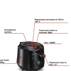 Frytkownica tradycyjna TEFAL PRINCIPIO FF2308