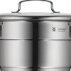 Garnek stalowy z pokrywką 14 cm WMF Mini 1,3l