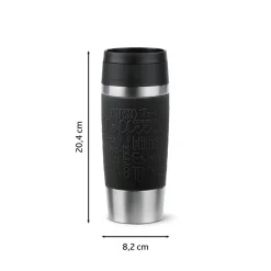 Kubek termiczny TEFAL TRAVEL MUG 0.36L czarny