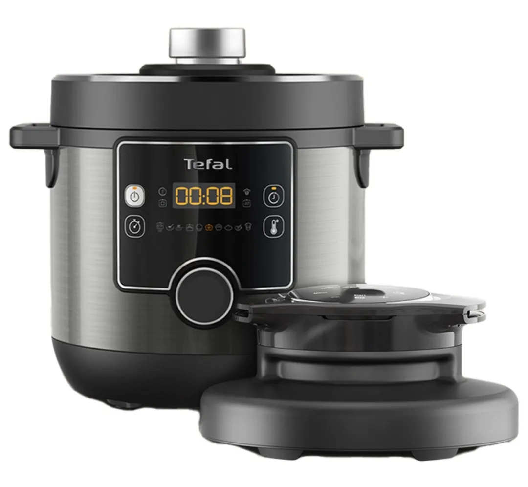 Multicooker z pokrywą do zapiekania TEFAL TURBO CUISINE&FRY CY7788