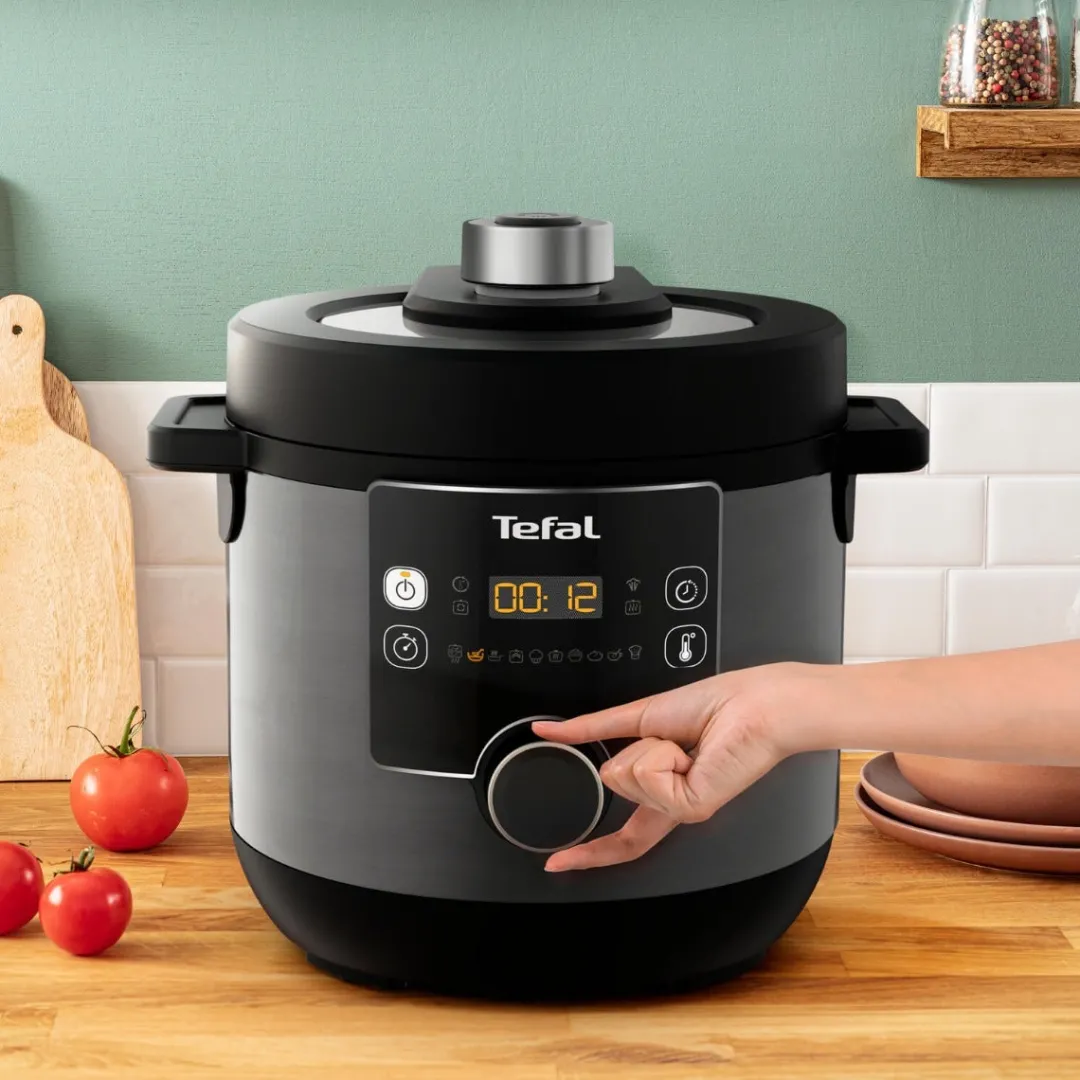 Multicooker z pokrywą do zapiekania TEFAL TURBO CUISINE&FRY CY7788