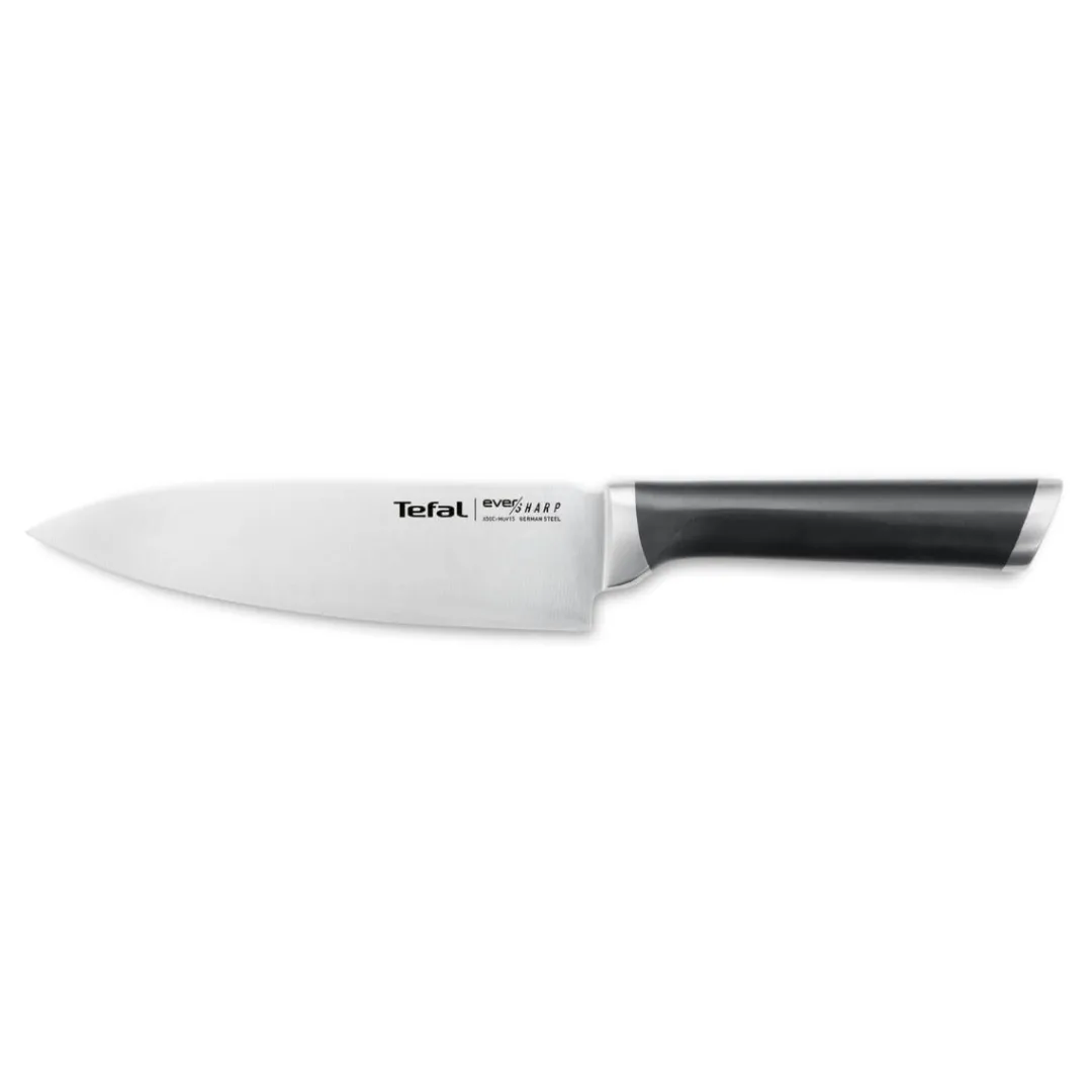 Nóż ze stali nierdzewnej TEFAL EverSharp + ostrzałka