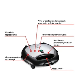Opiekacz TEFAL BREAK TIME SW614831