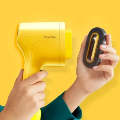 Parownica do ubrań, Tefal Pure Pop, kompaktowa, 1300 W, żółta
