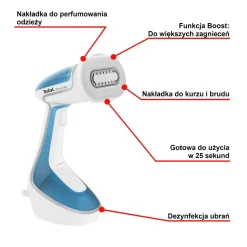 Parownica do ubrań, Tefal Pure Tex, 1700 W, do perfum