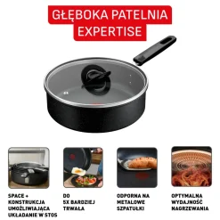 Patelnia głęboka Tefal Expertise Plus 24 cm