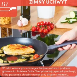 Patelnia grillowa TEFAL DAILY COOK 26cm