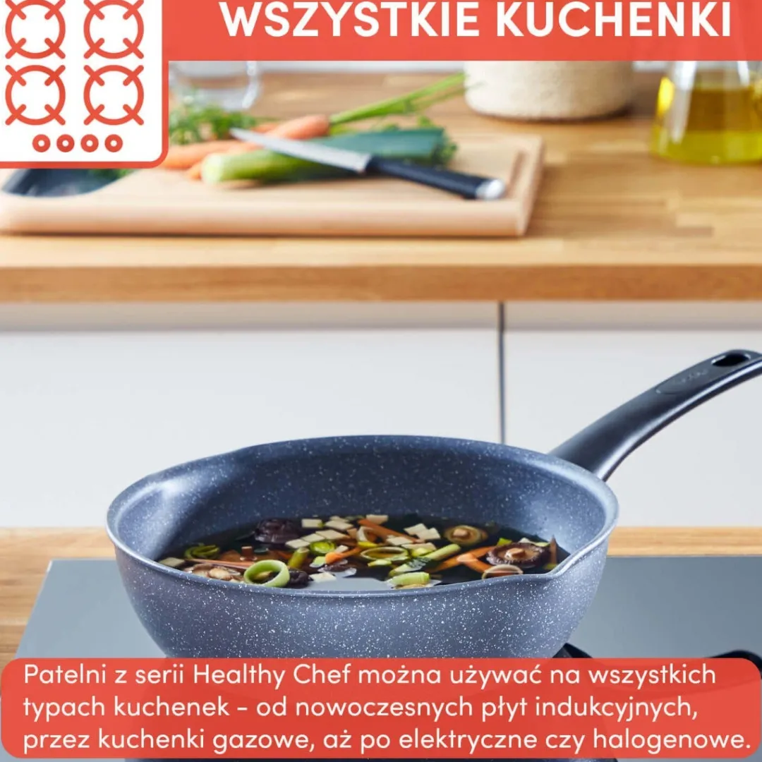 Patelnia TEFAL HEALTHY CHEF 24cm