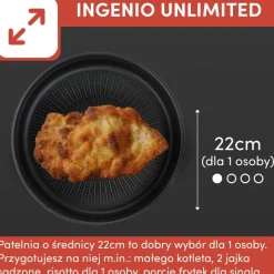 Patelnia TEFAL INGENIO UNLIMITED 22cm