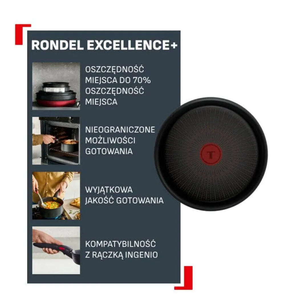 Rondel Tefal Ingenio Excellence+ 20 cm Fusion Core