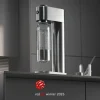Saturator do wody gazowanej WMF Element One stalowy butelka 750ml