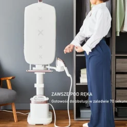 Stacja do prasowania, Tefal Ixeo Vision, wielopozycyjna deska