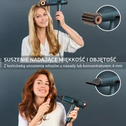 Suszarka do włosów Rowenta Maestria For You HY9430 1800W jonizacja zestaw