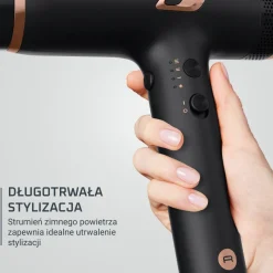 Suszarka do włosów, Rowenta Nano, kompaktowa, jonizacja, 3 poziomy
