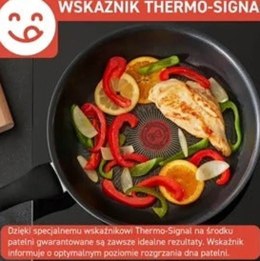 Wok TEFAL UNLIMITED 26cm + pokrywka