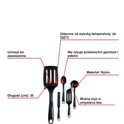 Zestaw akcesoriów kuchennych TEFAL INGENIO 13 elementów