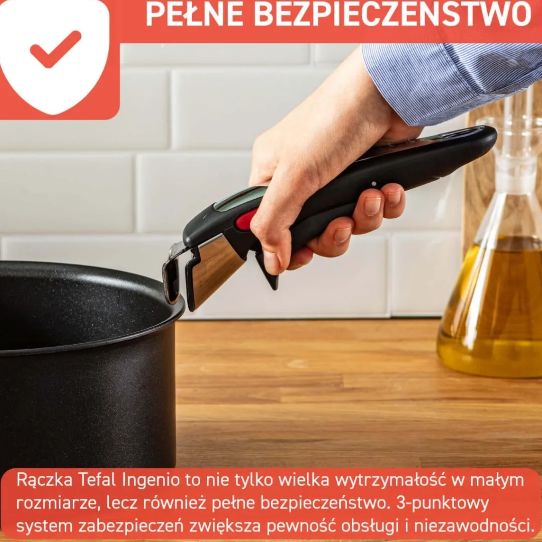Zestaw akcesoriów kuchennych TEFAL INGENIO 13 elementów