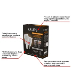 Zestaw do konserwacji ekspresów automatycznych KRUPS XS5300