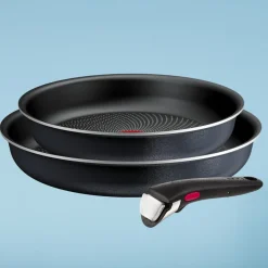 Zestaw garnków i patelni 24/28cm z rączkami Tefal Ingenio SoLight - 6 elementów