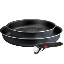 Zestaw garnków i patelni 22/28cm z rączkami Tefal Ingenio SoLight - 6 elementów
