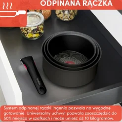 Zestaw garnków i patelni TEFAL INGENIO ULTIMATE 12 el.