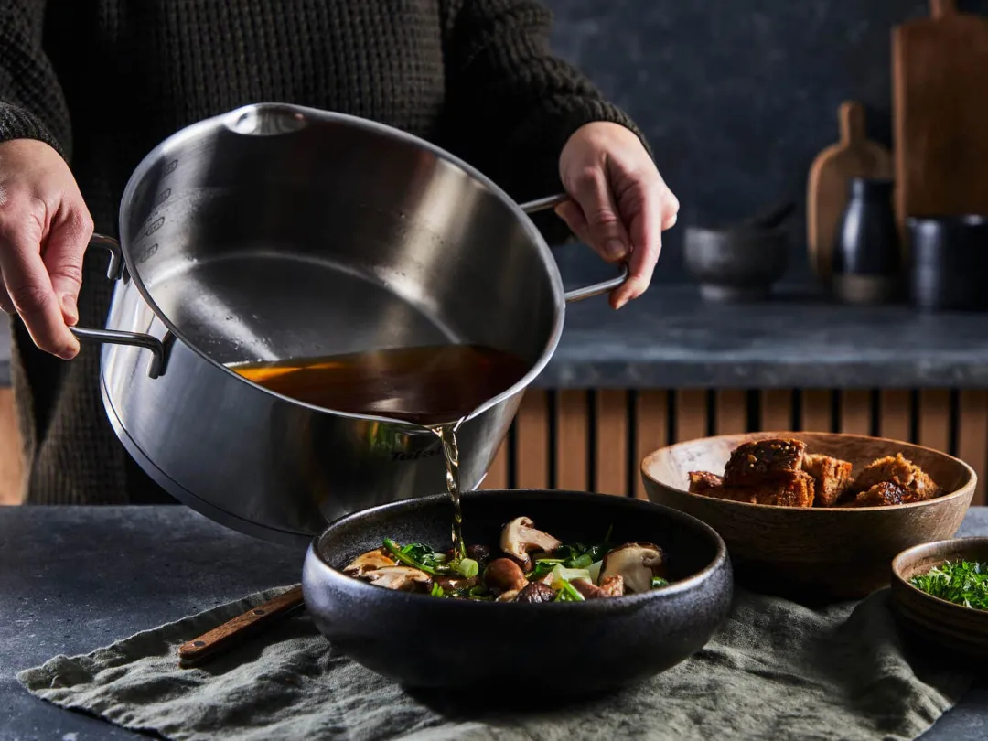 Zestaw garnków i patelni TEFAL Nordica 10 elementów