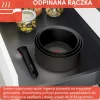 Zestaw garnków i patelni Tefal Ingenio Ultimate 12 elementów + Uniwersalna rączka Ingenio