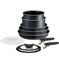Zestaw garnków i patelni Tefal Ingenio So'Light 11elementów + Uniwersalna rączka Ingenio