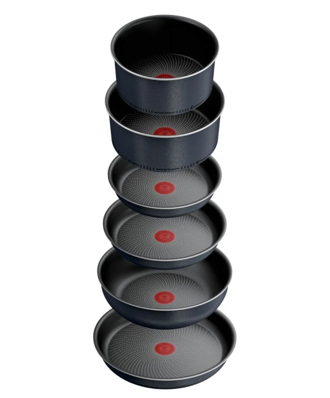 Zestaw garnków i patelni Tefal Ingenio So'Light 12 elementów + Uniwersalna rączka Ingenio
