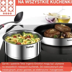 Zestaw garnków i patelni TEFAL INGENIO EMOTION - 8 elementów