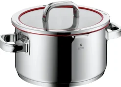 Zestaw garnków stalowych WMF Function4 i patelni stalowej WMF Profi Plus 28 cm