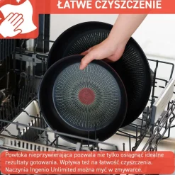 Zestaw garnków Tefal Ingenio Unlimited 16/18/20cm + szklane pokrywki
