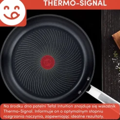 Zestaw garnków z pokrywkami i patelnie TEFAL Opti'Space Intuition - 8 elementów