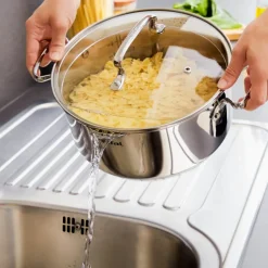 Zestaw garnków z pokrywkami i patelnia TEFAL DUETTO+ - 10 elementów