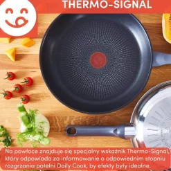 Zestaw garnków z pokrywkami TEFAL Daily Cook - 14 elementów